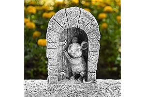 Enchanting Mouse Garden Ornament