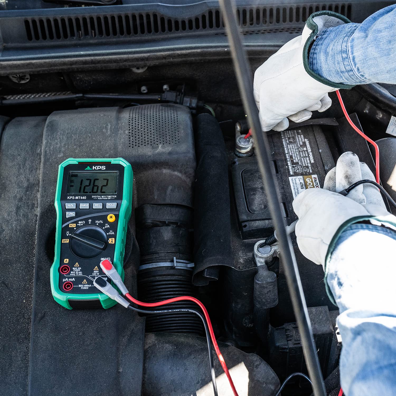 KPS-PA440 Digitale Stromzange - Multimeter Mit 200A AC, NCV & Temperaturmessung