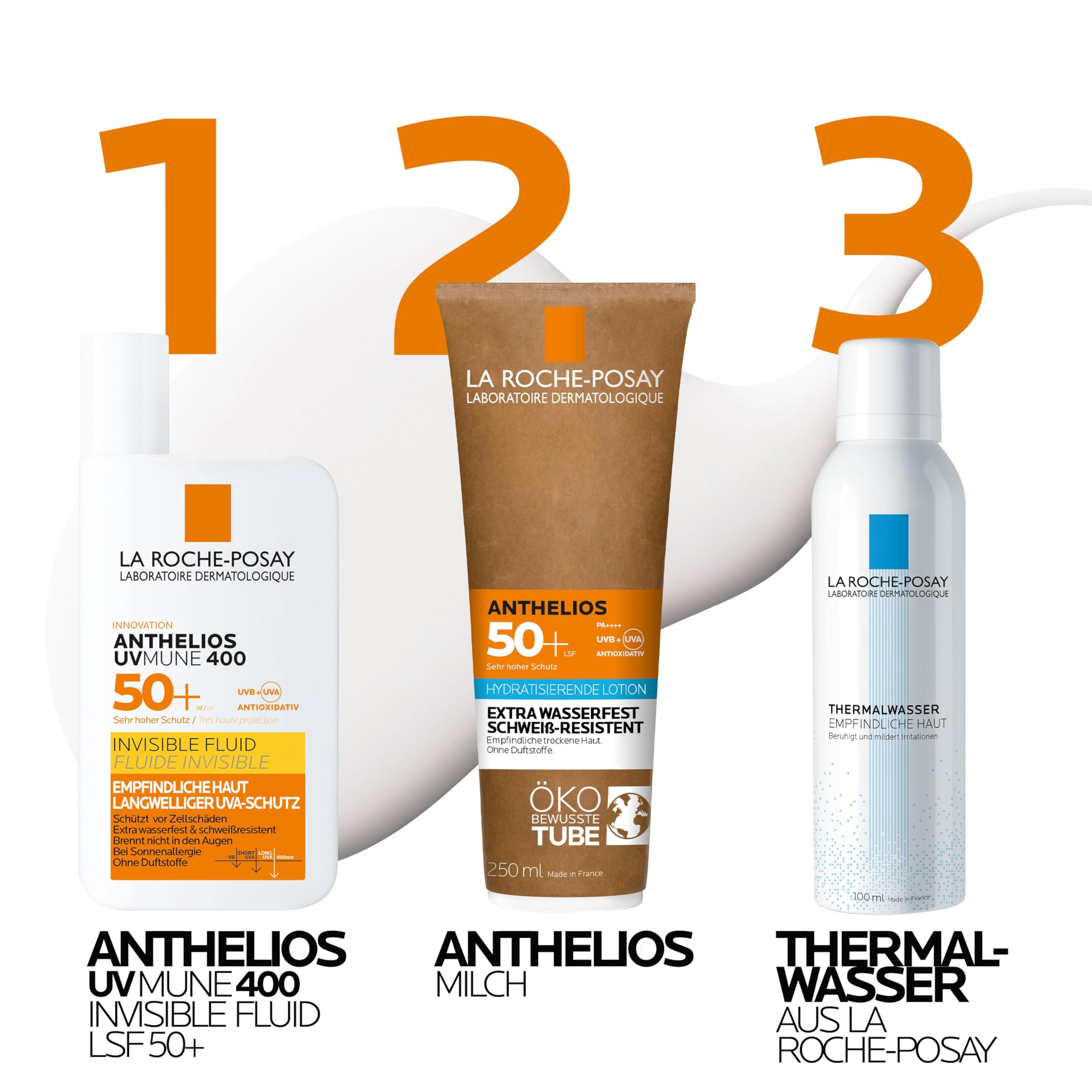 La Roche Posay Sonnenfluid für das Gesicht für zu Sonnenallergie neigende und empfindliche Haut,... Ansicht 9