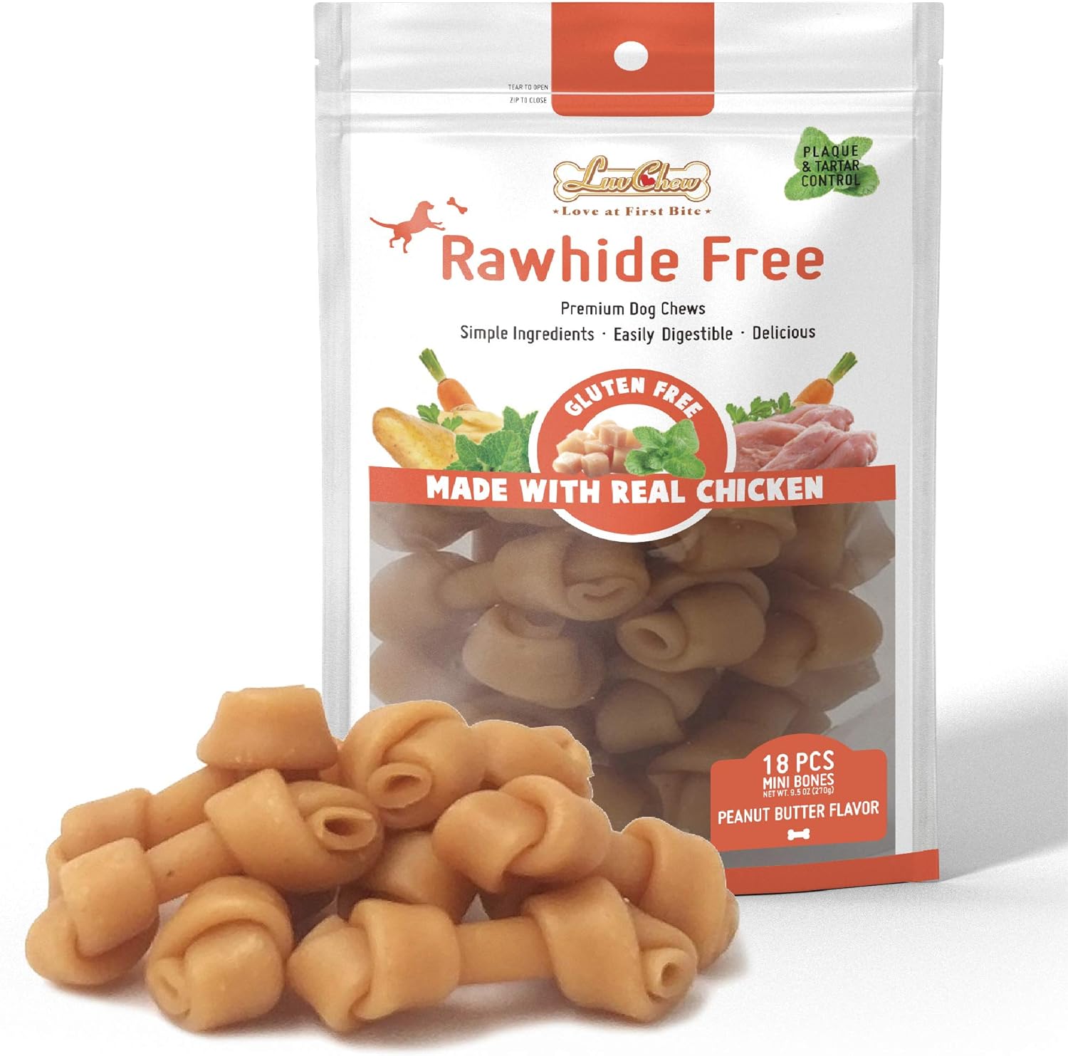 rawhide free dog chews