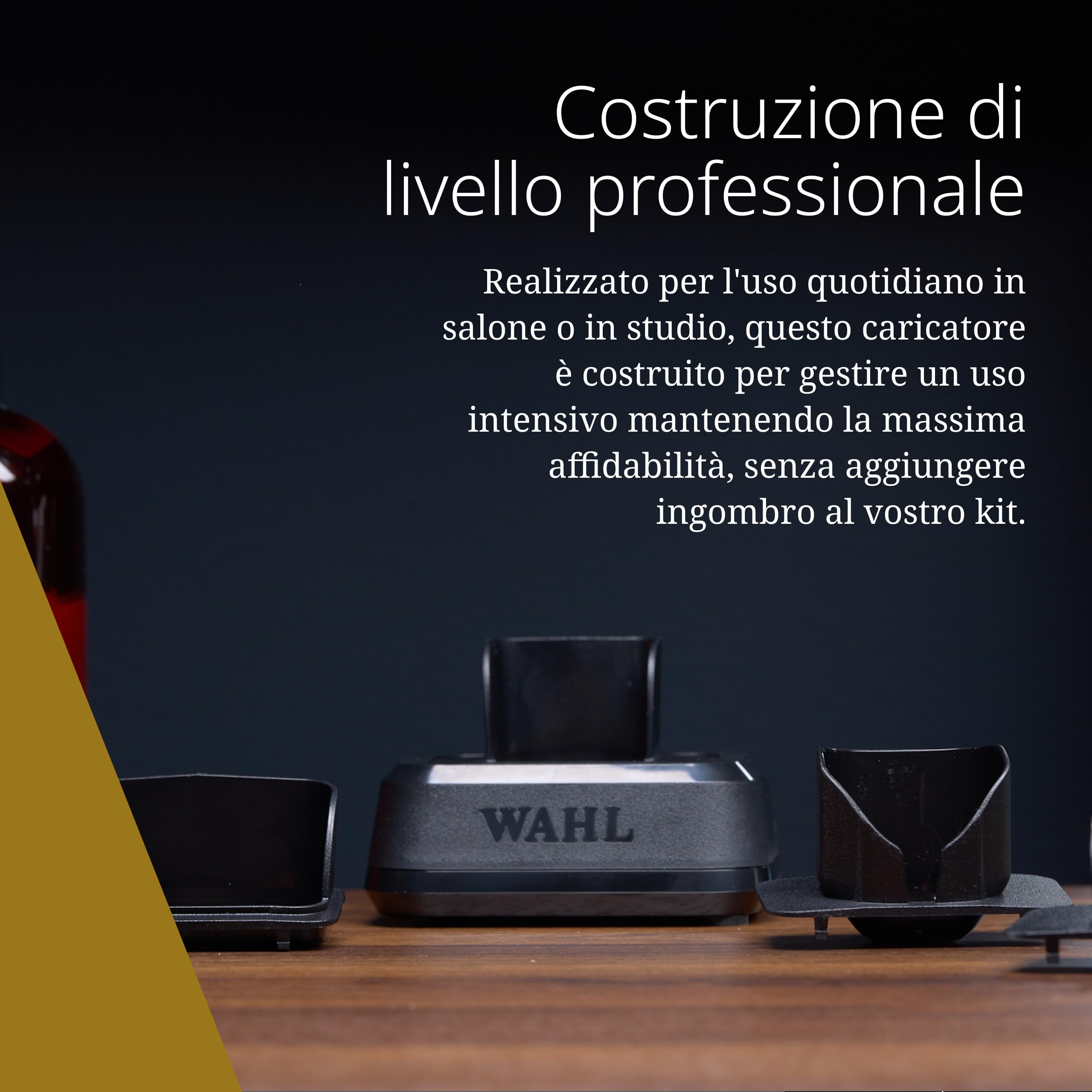 Wahl Power Station, Caricatore USB per Utensili Wahl e Dispositivi USB-C | Caricatore USB per Utensili Wahl 5 Star e Dispositivi USB-C, Ricarica fino a Tre Utensili, Sei Inserti Personalizzabili