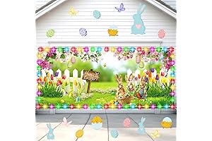 Happy Easter Garage Door Decoration