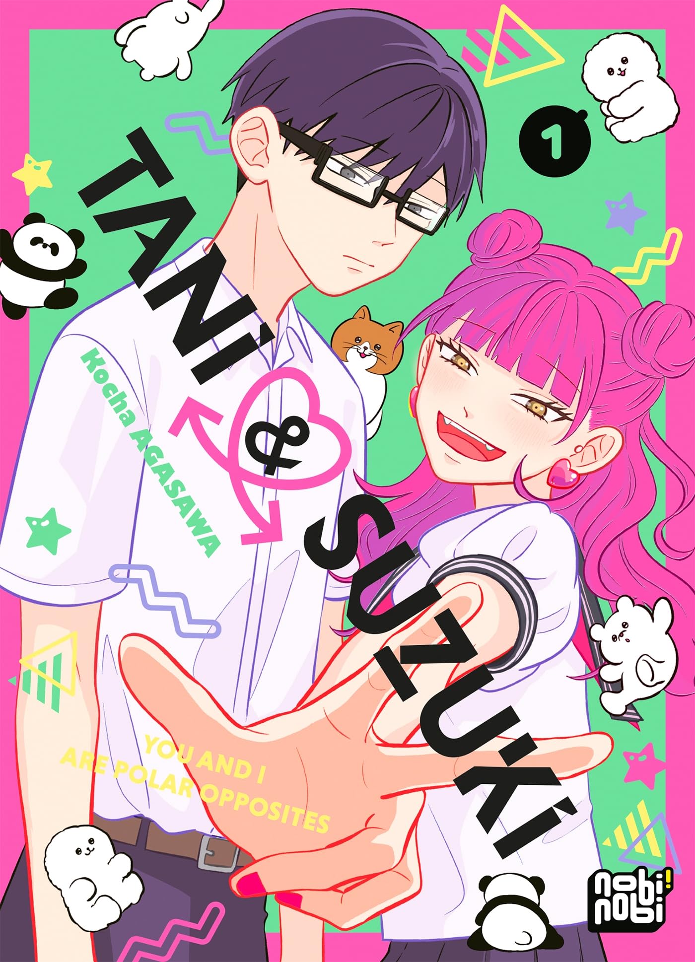 Tani & Suzuki - You and I are polar opposites - Koucha Agasawa - Nobi Nobi - broché - Manga