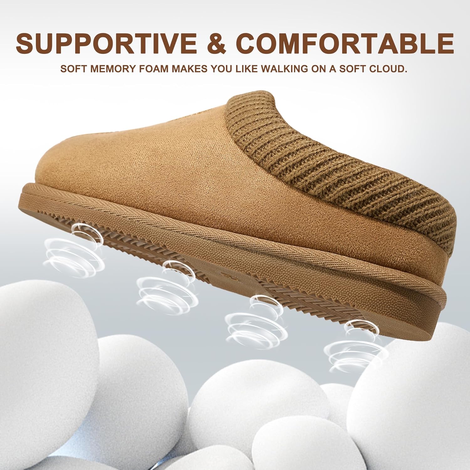 MIXIN Girls Winter Slippers Fuzzy Warm Slip-On House Shoes with Durable Sole for Indoor & Outdoor for Little/Big Kid - Image 5