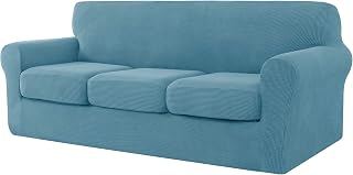 CHUN YI Housse de canapé élastique Divano Bleu Ciel