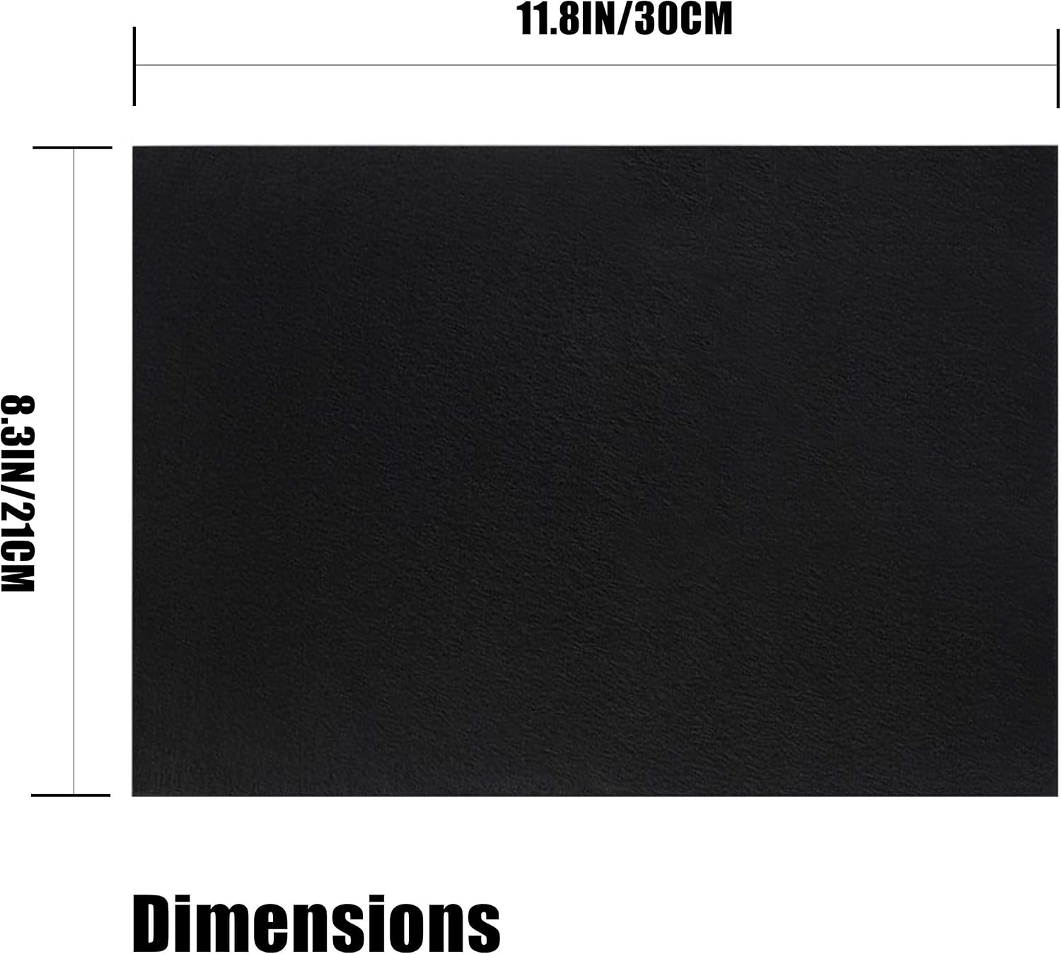 ELV Black Felt Fabric Adhesive Sheets (10 Count) Multipurpose Velvet Sheet with Sticky Glue Back for Art & Crafts, Jewelry Box Liner, Furniture Protector Pads Water Resistant (A4 Size) (Black)