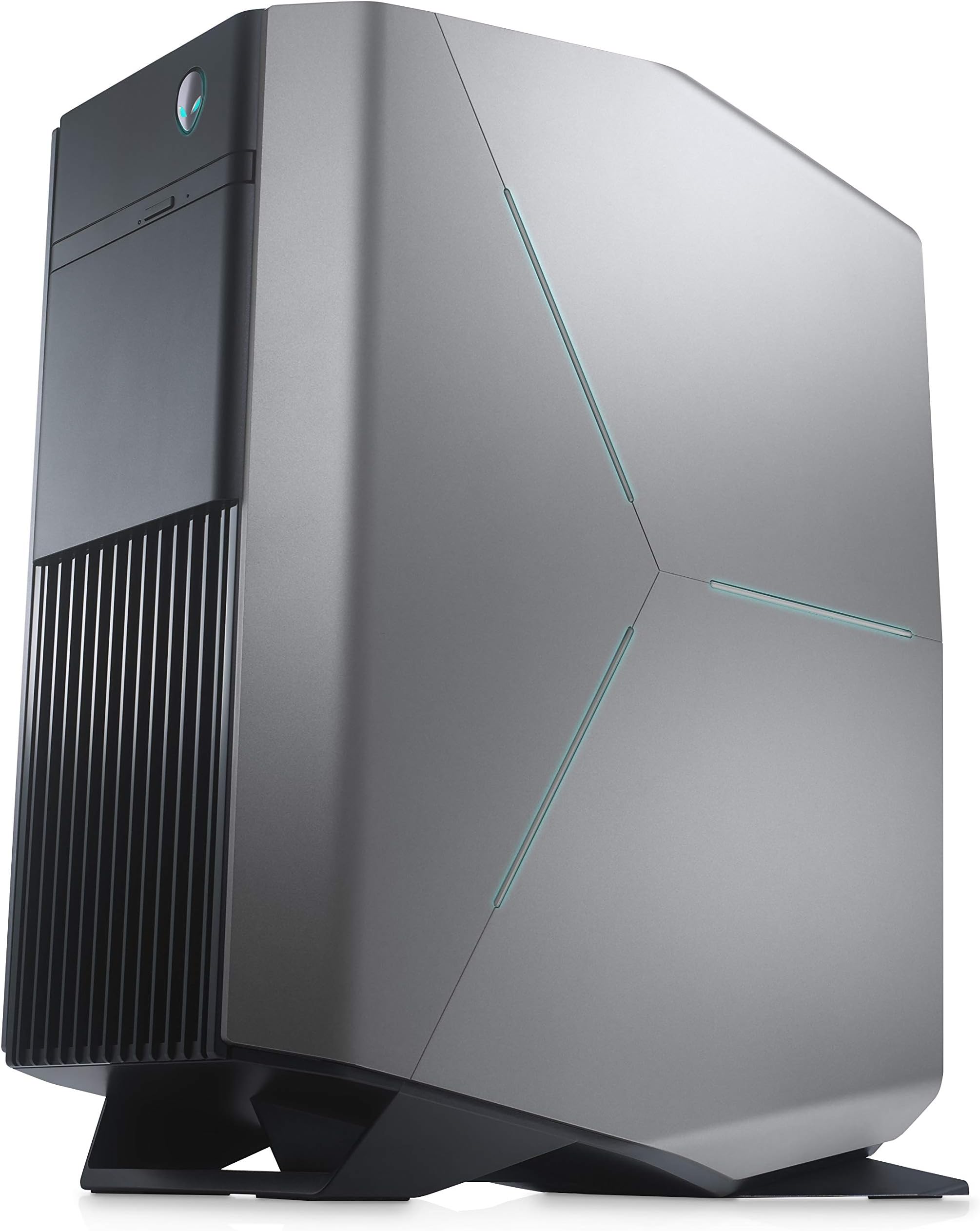 Alienware Aurora R8 Gaming Desktop - (Epic Silver) (Intel Core i7-9700, 16 GB RAM, 256 GB SSD + 1 TB HDD, NVIDIA GeForce RTX 2060 OC with 6 GB GDDR6, USB Type C, Windows 10 Home)