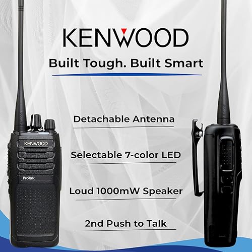 Miniatura 4 de KEWOOD NX-P1302AU ProTalk - Radio bidireccional comercial de 2 W, configuración simple, 64 canales, actualizable a digital, batería de 19.5 horas de