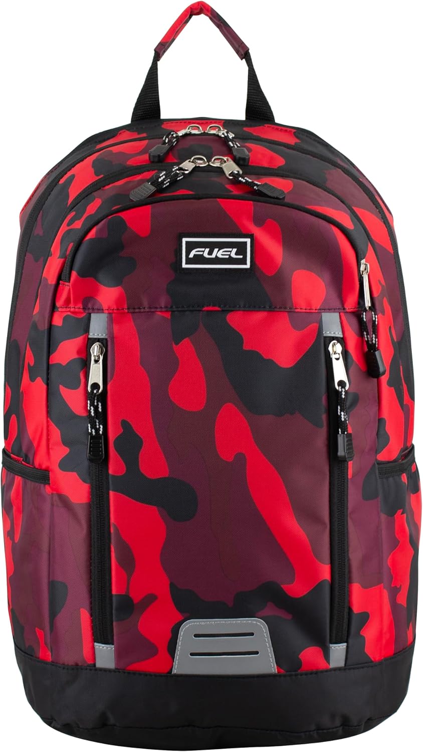 Fuel Pro Sport Multi-pocket Backpack - Red Camo