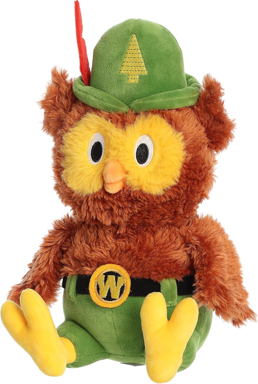 Aurora® Official Licensed U.S. Forest Service Woodsy Plush Stuffed Animal - Soft and Cuddly Toy for Imaginative Play - Perfect for Kids, Nature Lovers, and Woodland-Themed Decor - Brown 10 Inches