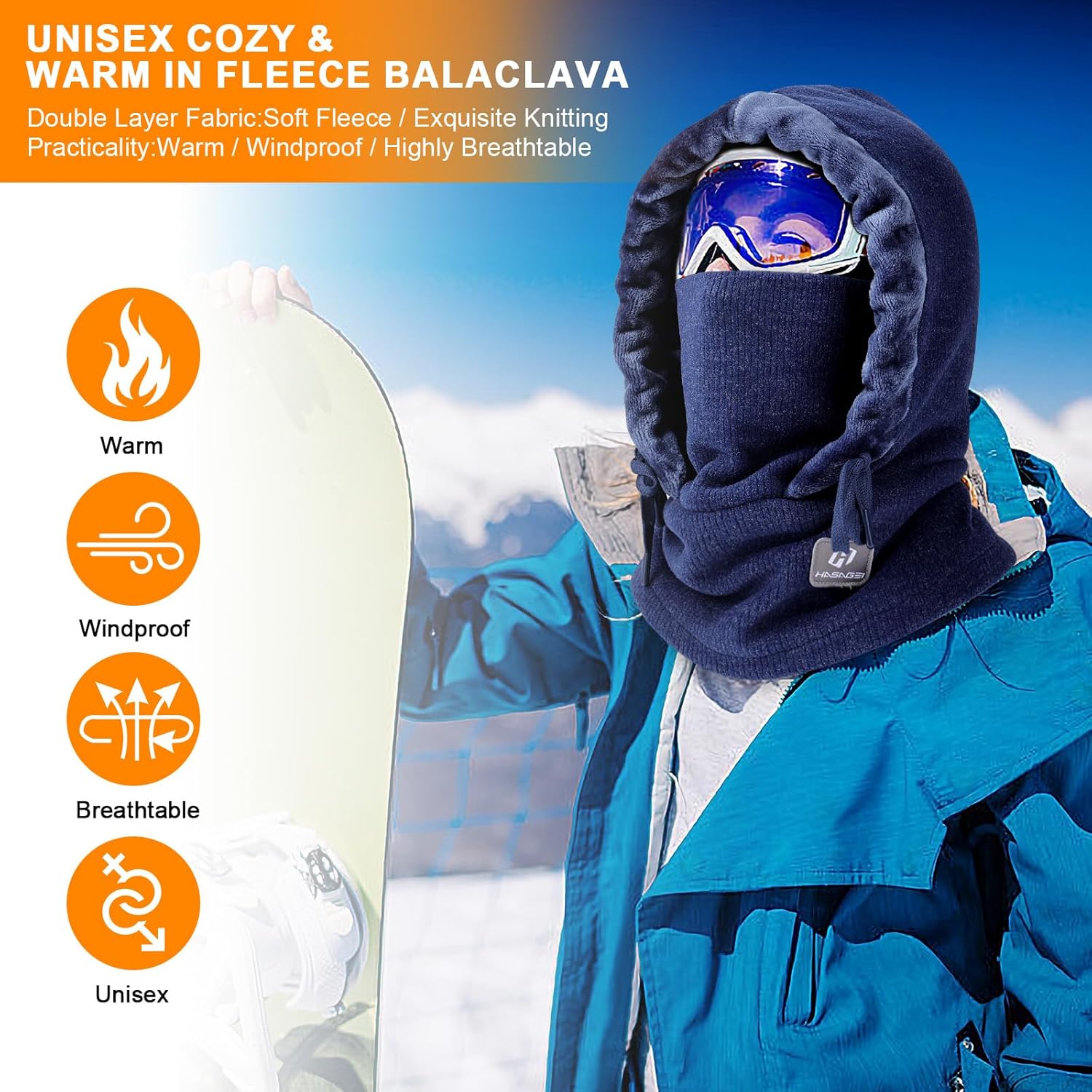 Balaclava Ski Mask Balaclava Face Mask for Men Women Winter PasamontañAs Hombre - Image 2