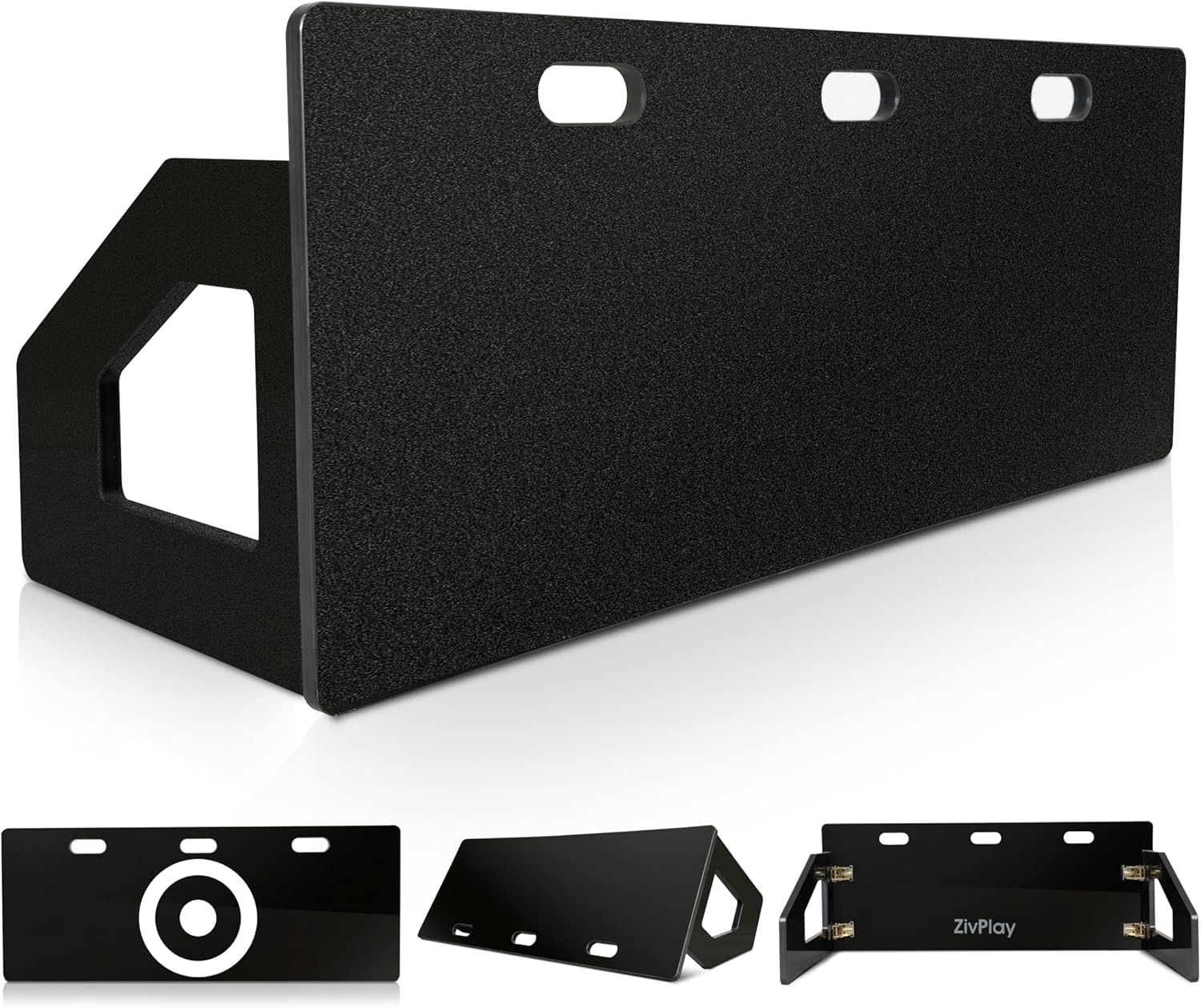 Soccer Rebounder Board Soccer Wall Kick Back Trainer with 2 Rebound Angles for Ball Passing and Bounce Back Training 40x16 inch