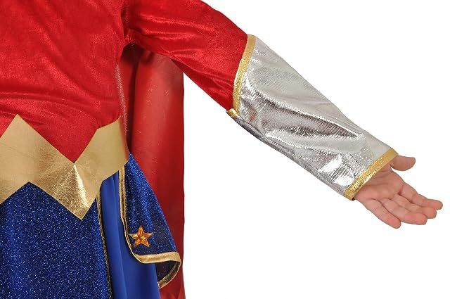Foto 3 de 7 de Wonder Woman Disfraz niña Original DC Comics (Talla 10-12 años)