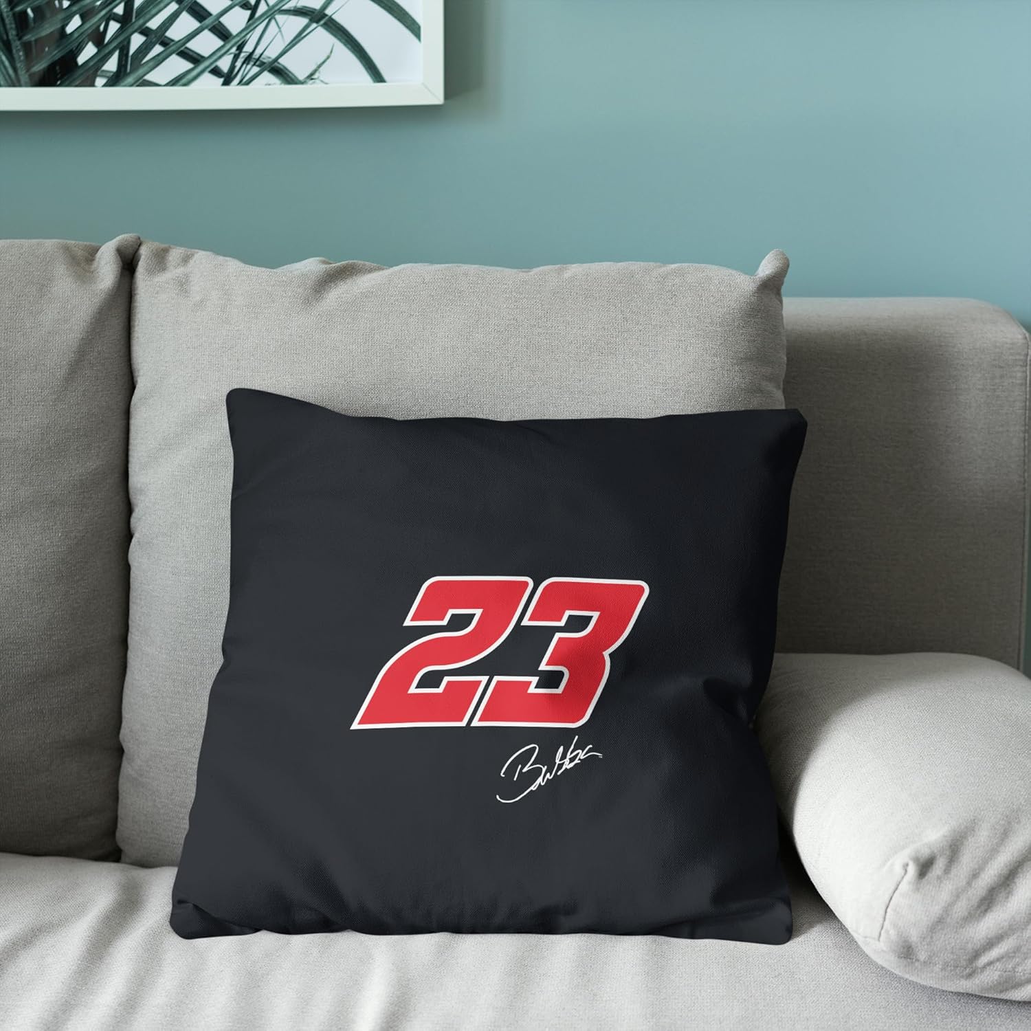 Northwest NASCAR Double-Sided Throw Pillow 18x18 Inches, Soft Decorative Racing Accent Cushion
