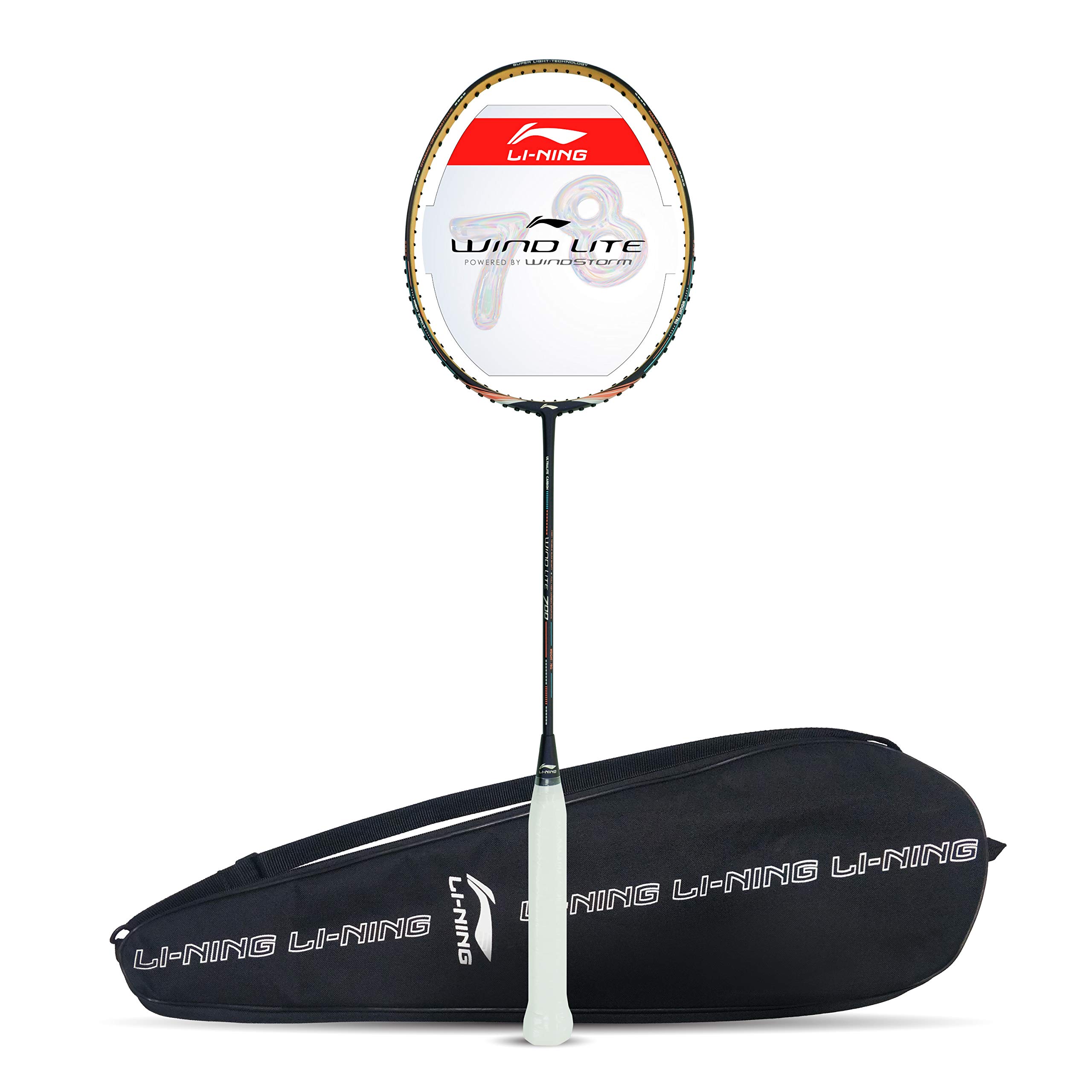 Li-Ning Wind Lite 700 Carbon Fibre Unstrung Badminton Racket with Free Full Cover, (Purple/Peach, s1) (B08PD9DD13) Amazon Price History, Amazon Price Tracker