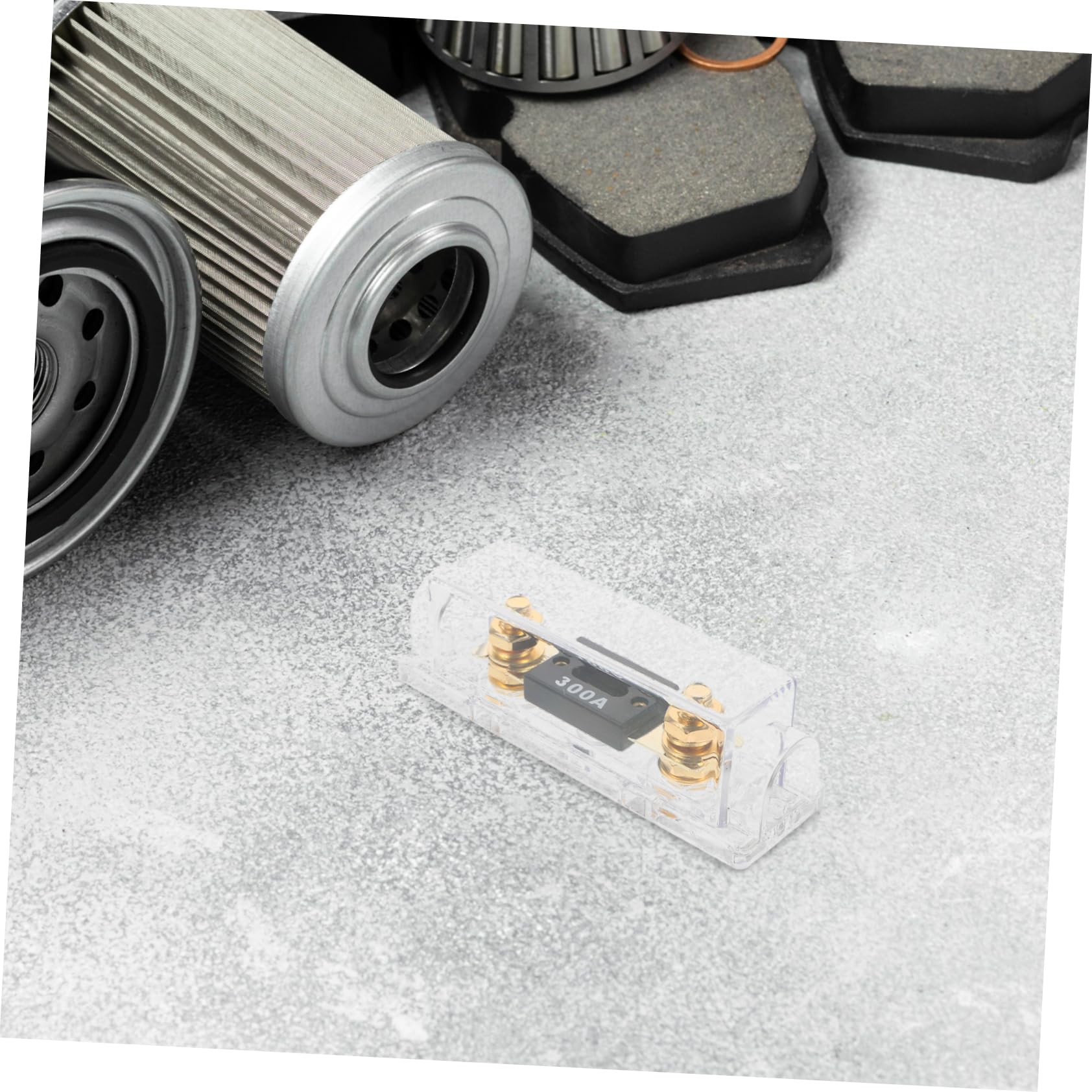 Scatola dei Fusibili Auto con Coperchio Portafusibili Veicolo Resistente per Auto Camion Moto 5 Pezzi