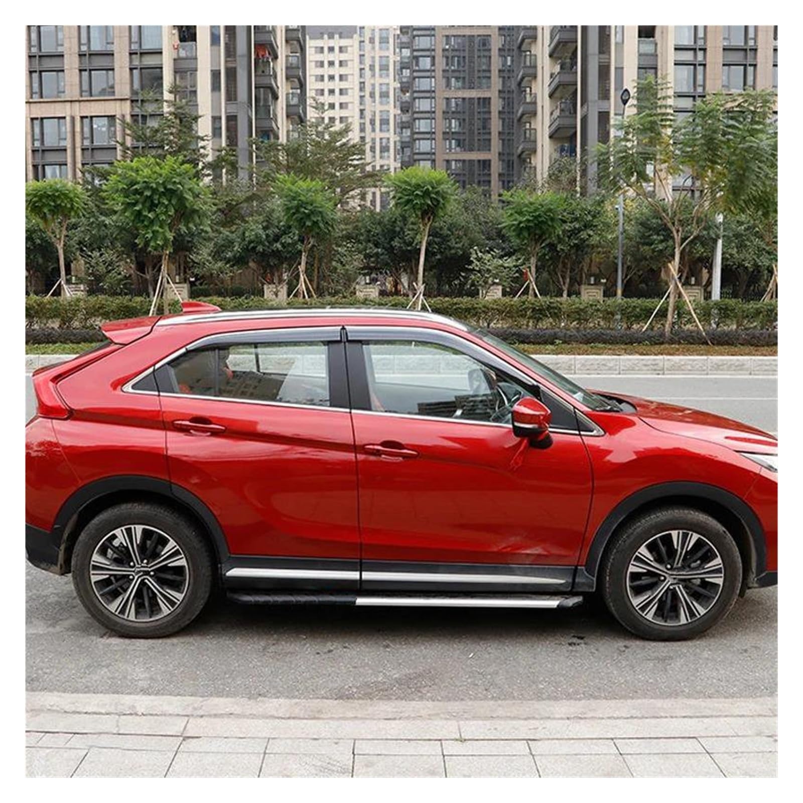 Regenabweiser Für Mitsubishi Für Eclipse Für Cross 2018 2019 2020 2021 2022 2023 Autozubehör Fenstervisier Regenschutz Windabweiser Regenschutz