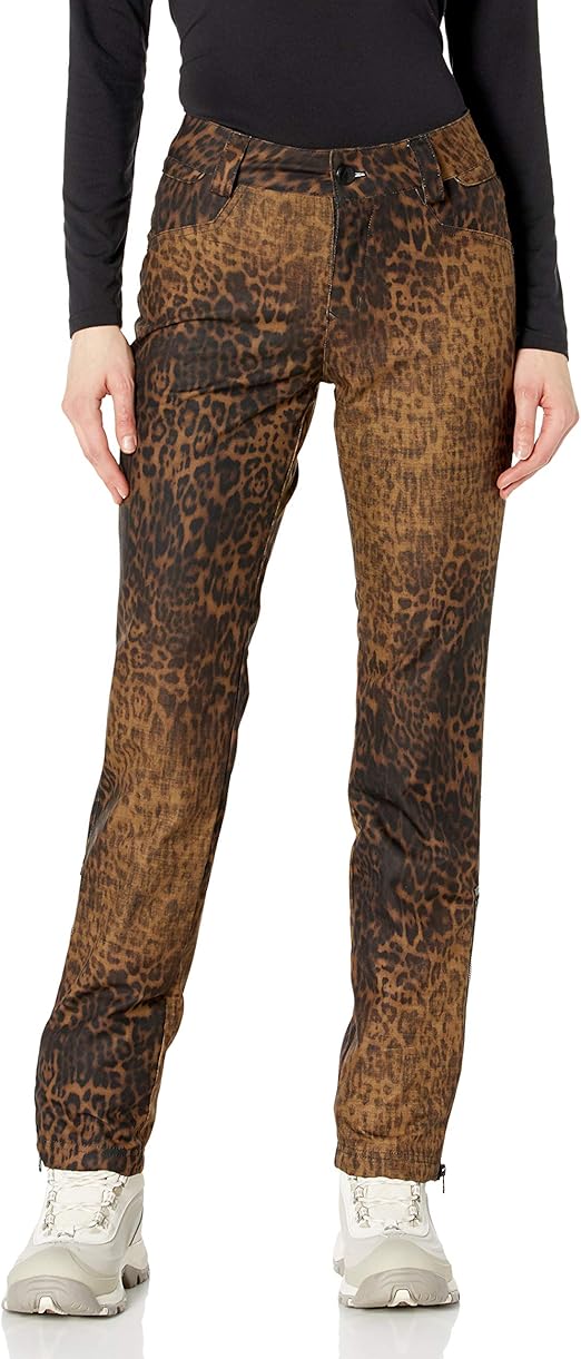 cheetah snow pants