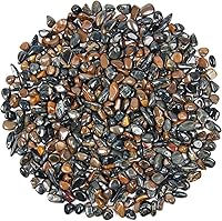 Vista 36 de Chips de cristal de cuarzo de sodalita natural triturado de 1.1 libras, chips de cristales curativos de sodalita a granel, piedras preciosas