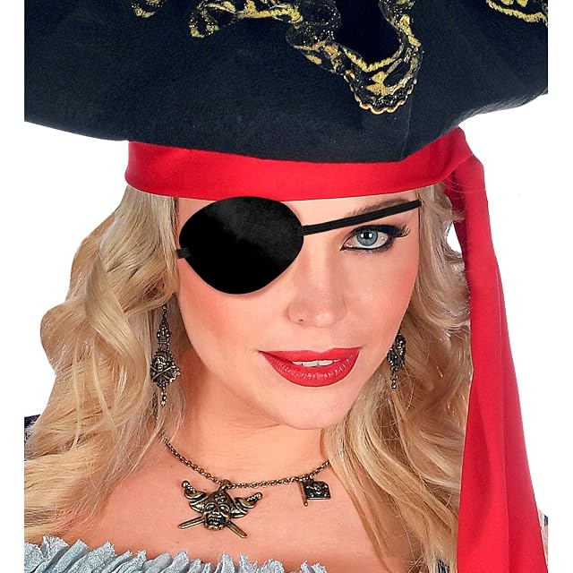 Foto 4 de 4 de Pirate eye patch (accesorio de disfraz)
