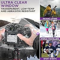 Vista 4 de Altura Photo Cubierta impermeable profesional para cámaras Canon, Nikon, Sony DSLR y sin espejo y lentes, accesorios para fotografía