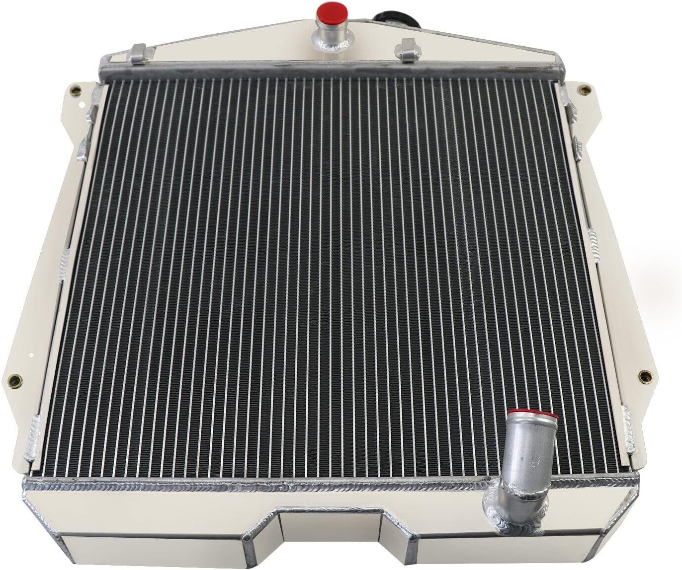 ALLOYWORKS 3 Row Aluminum Radiator fit 1943-1948 Chevy Fleetline/FleetMaster/Stylemaster L6