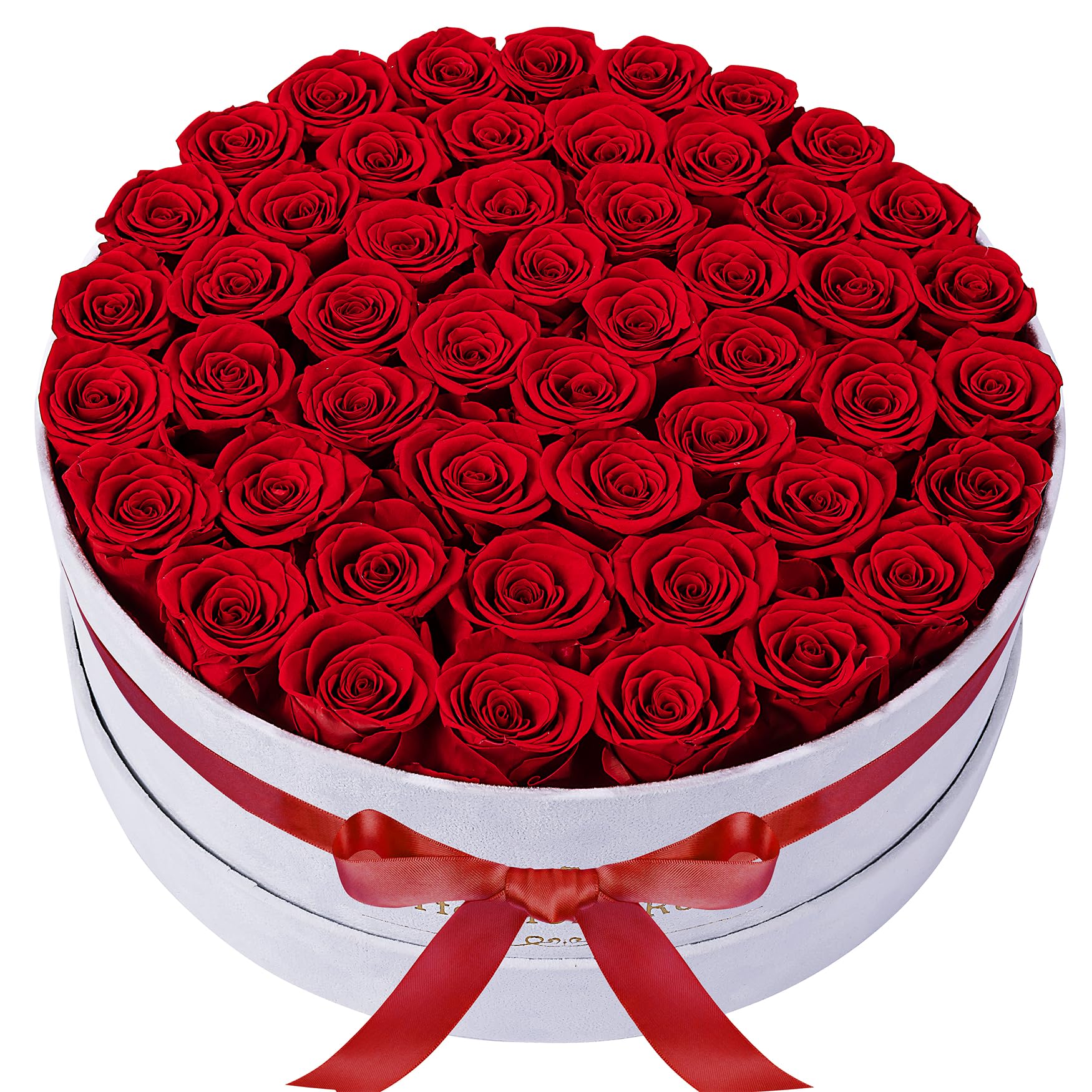 Perfectione 50 Preserved Roses in Velvet Box