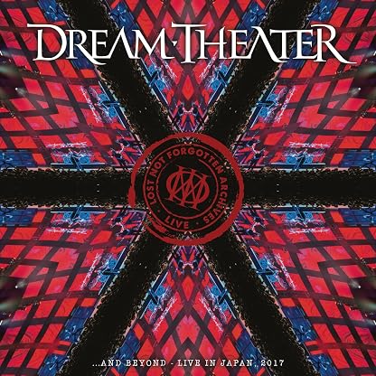 Lost Not Forgotten Archives: …and Beyond – Live in Japan, 2017 (Vinil Transparente, Ao Vivo, 180g) por Dream Theater, capa do álbum