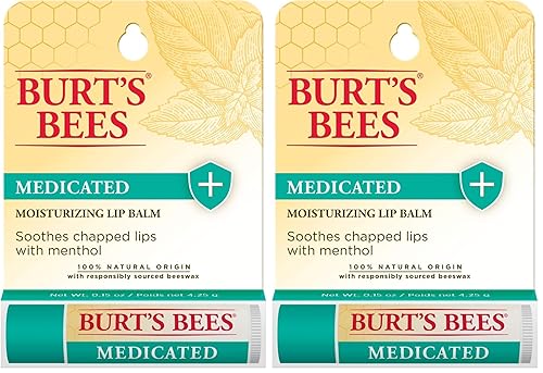 Miniatura 8 de Burts Bees - Blister de bálsamo labial hidratante medicado de Burts Bees para unisex, bálsamo labial de 0.15 onzas (I0082797)