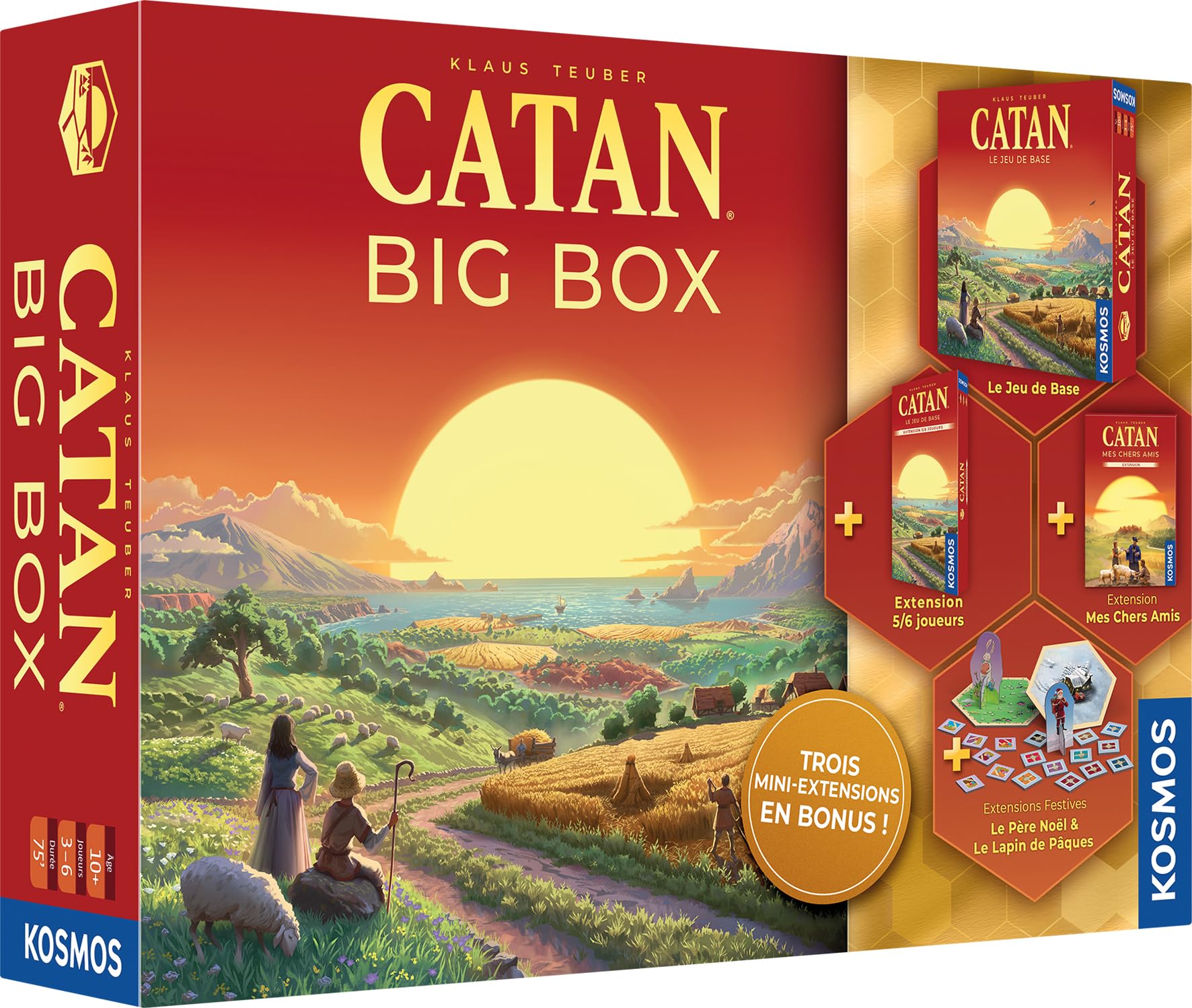 Asmodee - Catan Big Box 2025 - Kosmos - Jeu de Société stratégique