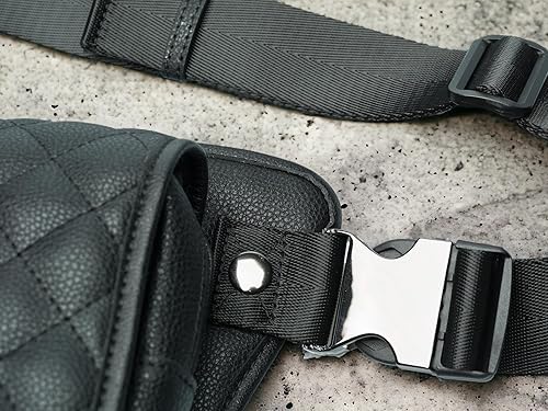 Miniatura 7 de Vi Vante "Zenith Shadow" motocicleta pierna muslo cinturón bolsa ambidiestro unisex al aire libre campo veterinario bicicleta senderismo negro,