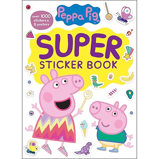 Peppa Pig Super Sticker Book (Peppa Pig)