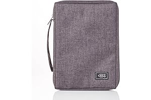 Christian Art Gifts Bible Cover for Men and Women with Jesus Fish Symbol