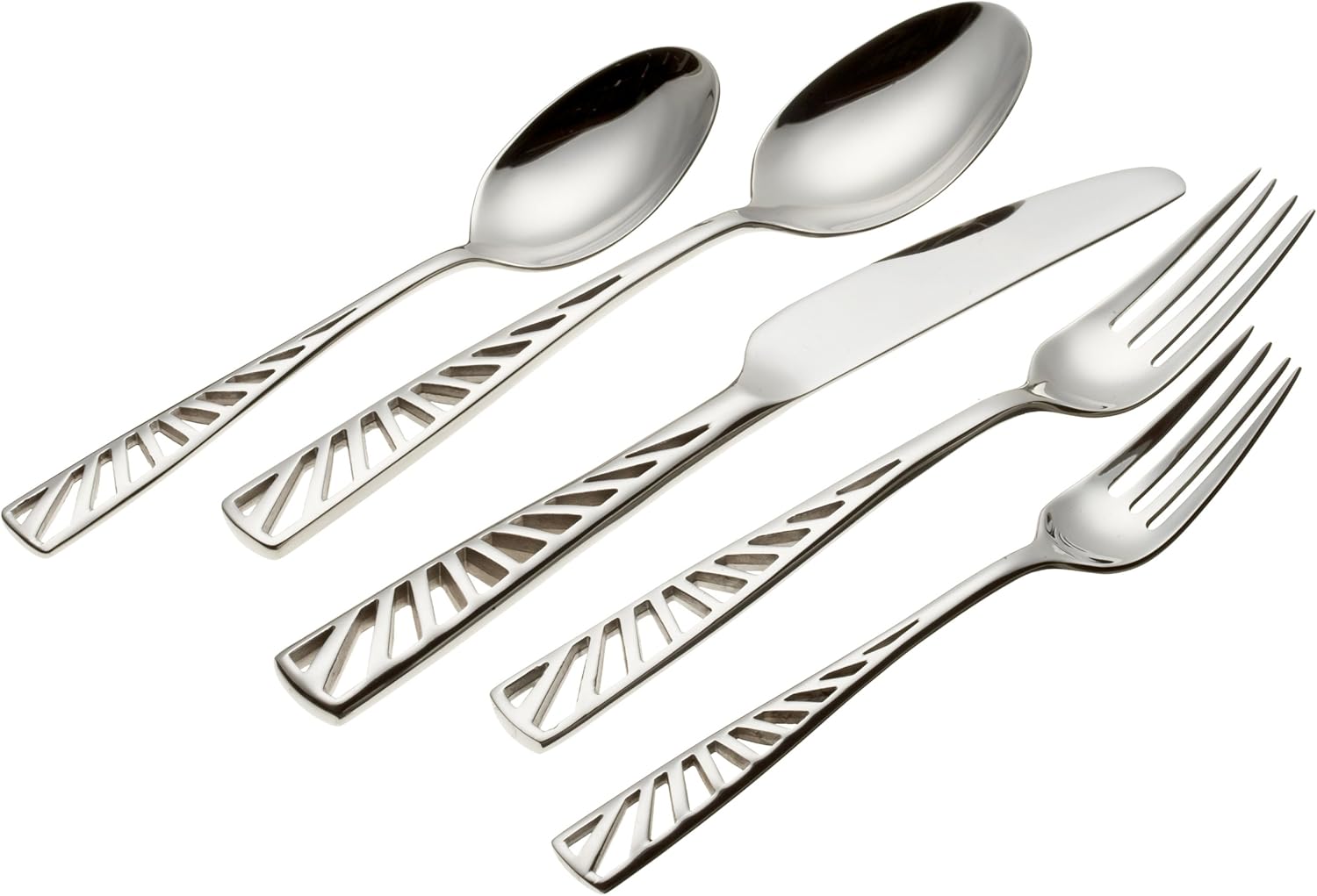 Yamazaki Segments 5piece Place Setting Flatware Sets