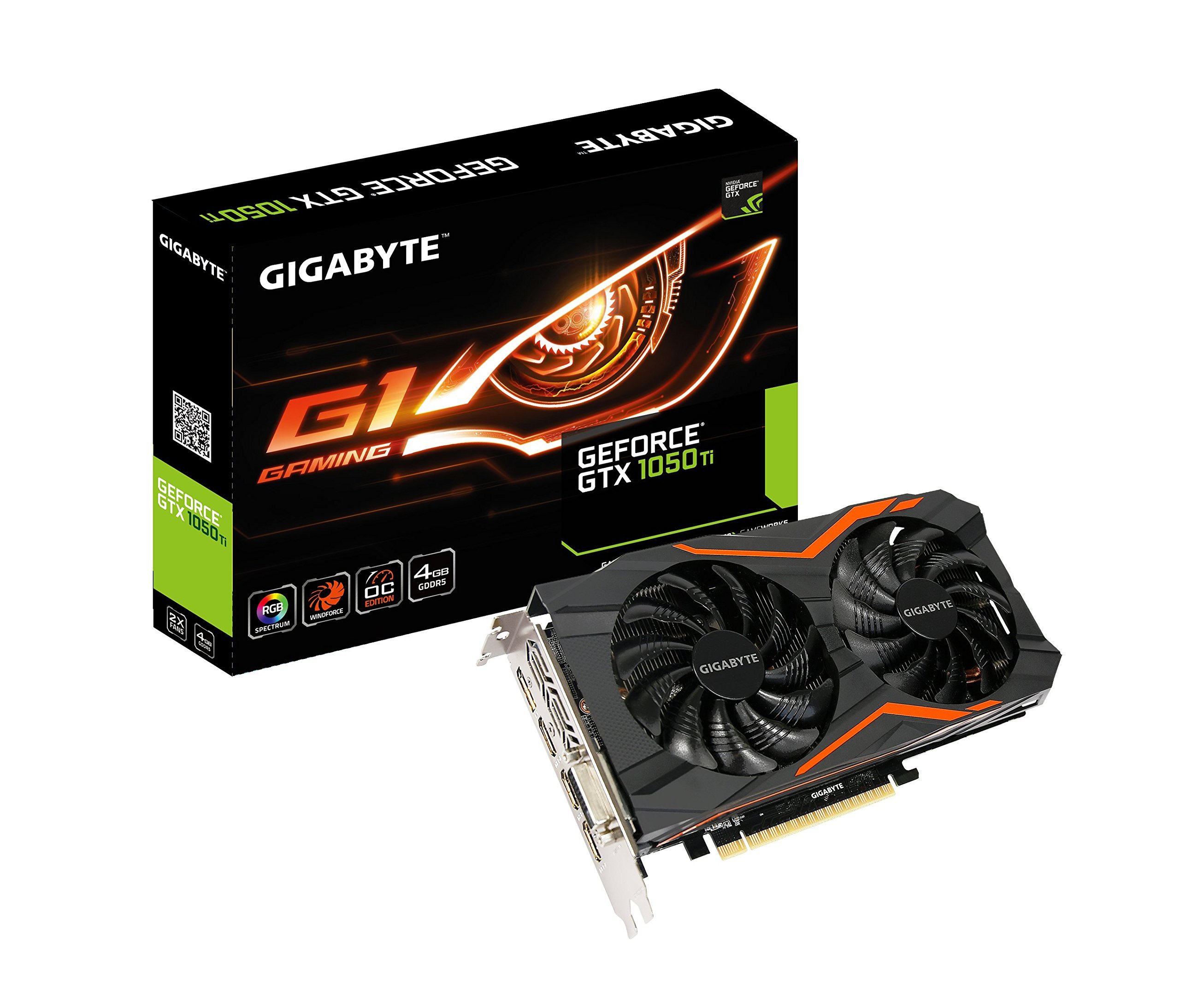 Amazon.com: Gigabyte Geforce GTX 1050Ti G1Gaming 4GB Graphic Card