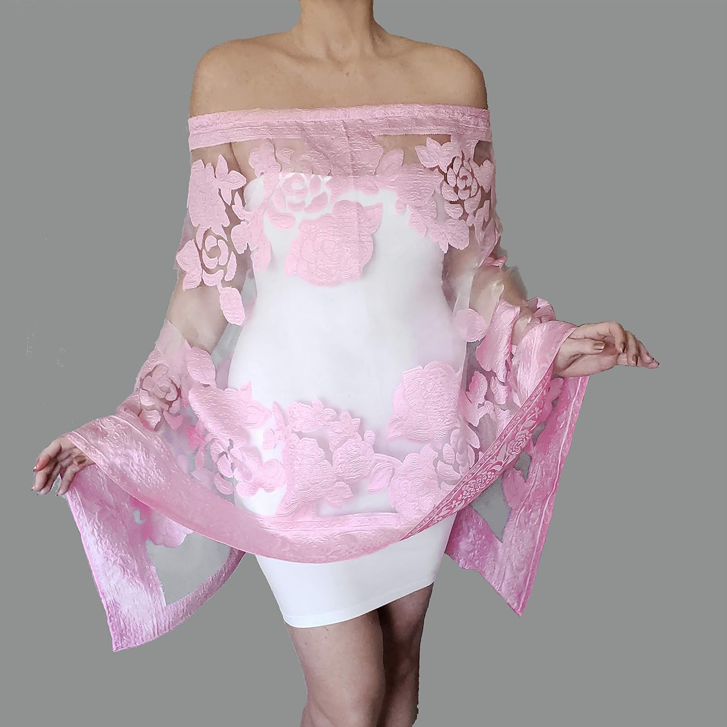 Evening Wraps and Shawls Wedding Scarf Chiffon Women's