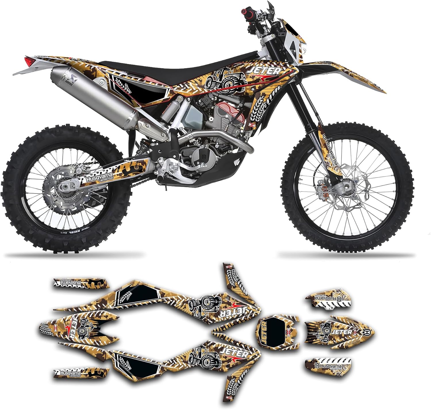 KUNGFU GRAPHICS（カンフー グラフィックス）ダートバイク DIRT BIKE