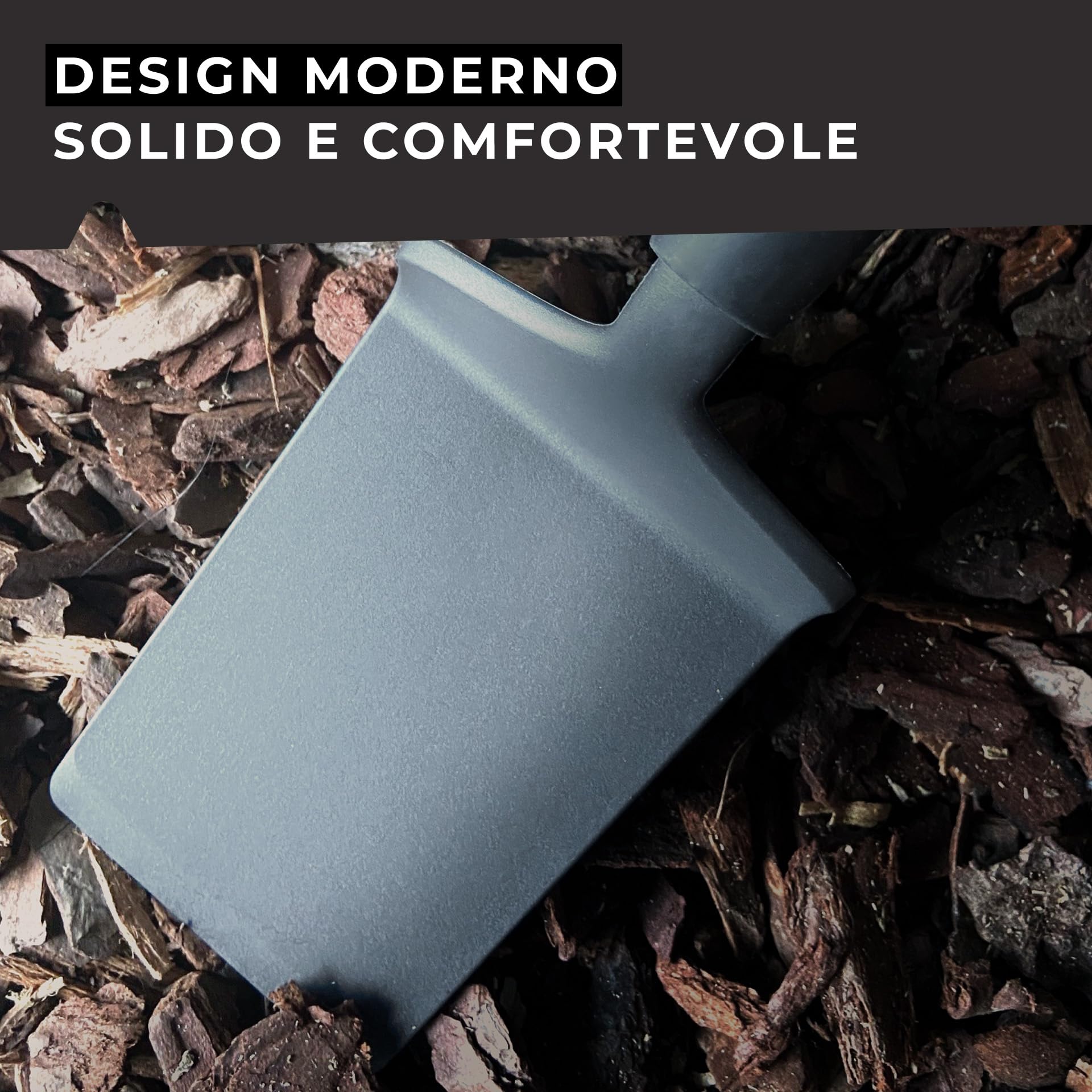 Fackelmann Paletta Lasagnein Nylon 30x4x9 cm Linea Soft Collection - Praticità D'Uso - Lavabile in Lavastoviglie - Materiali Resistenti Termoplastico e Nylon