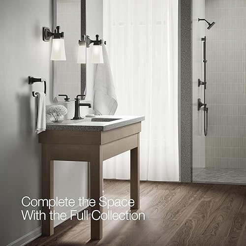 Miniatura 7 de KOHLER Grifo de lavabo de baño de una sola manija Riff