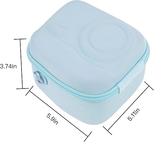 Miniatura 3 de EVA Hard Case for Fuji Instax Mini 12 Mini11 Mini 9 Mini 8 Instant Camera (Blue)