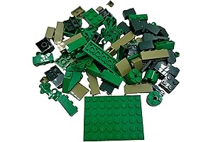 Lego Green Assorted Bulk Bricks: Expand Your Lego Horizon with Vibrant Hues