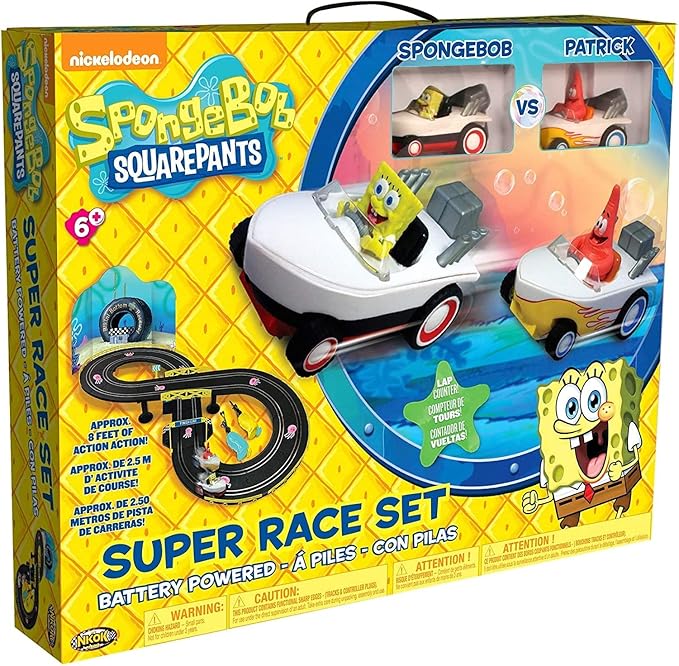 SEGA Unveils New Details About Season Pass Content for Sonic Racing: CrossWorlds 7 NKOK SpongeBob Hot Rod Boat Slot Car Race Set 2531, Contains 8 Feet of Track, Dual Players, Great Item for Kids to Play with, Features a Lap Counter, Ages 6 and up