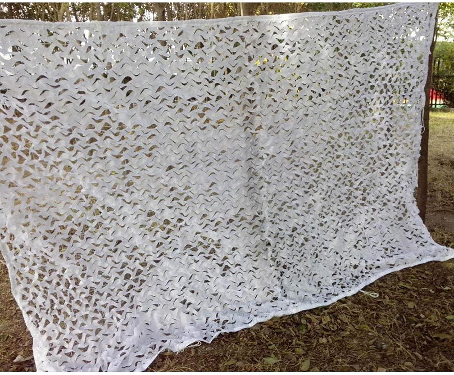 Camouflage Net White, Army Camo Netting, Used for Military, Hunting, Shooting, Decoration, Sunscreen Camouflage Netting Cover, Privacy Screen, 2m, 3m, 4m, 5m, 6m, 8m