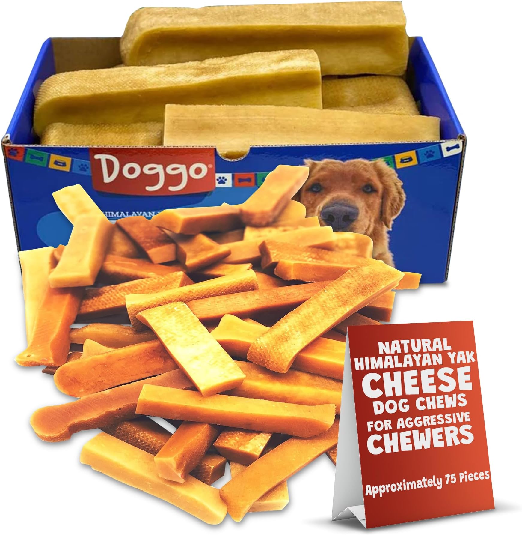 Mighty Paw Himalayan Cheese Chew Mighty Paw Yak Cheese Chews For