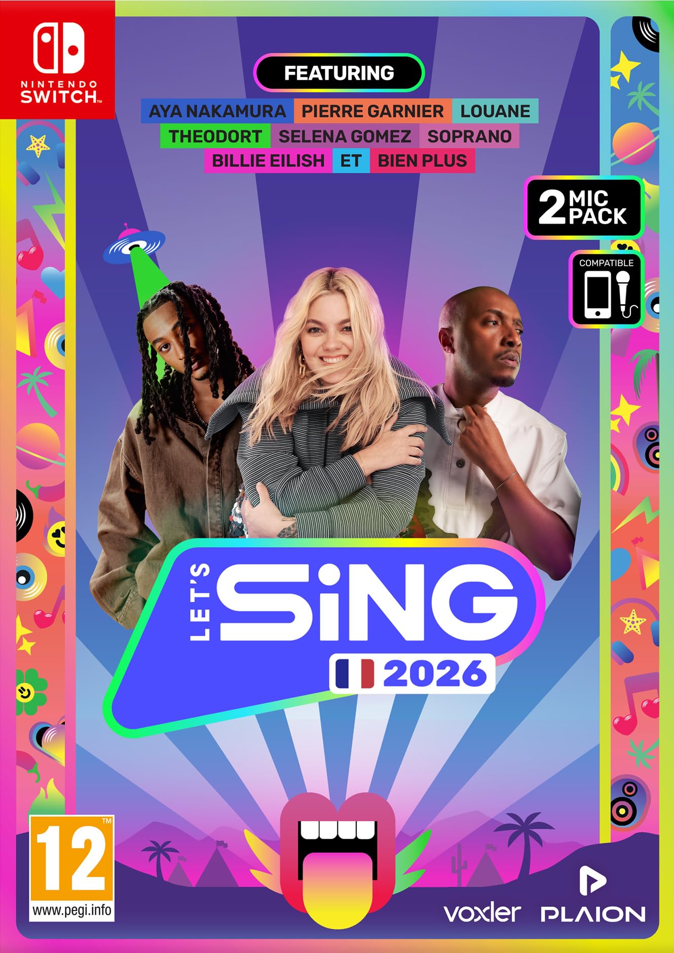 Let's sing 2026 +2 Mics (Switch)