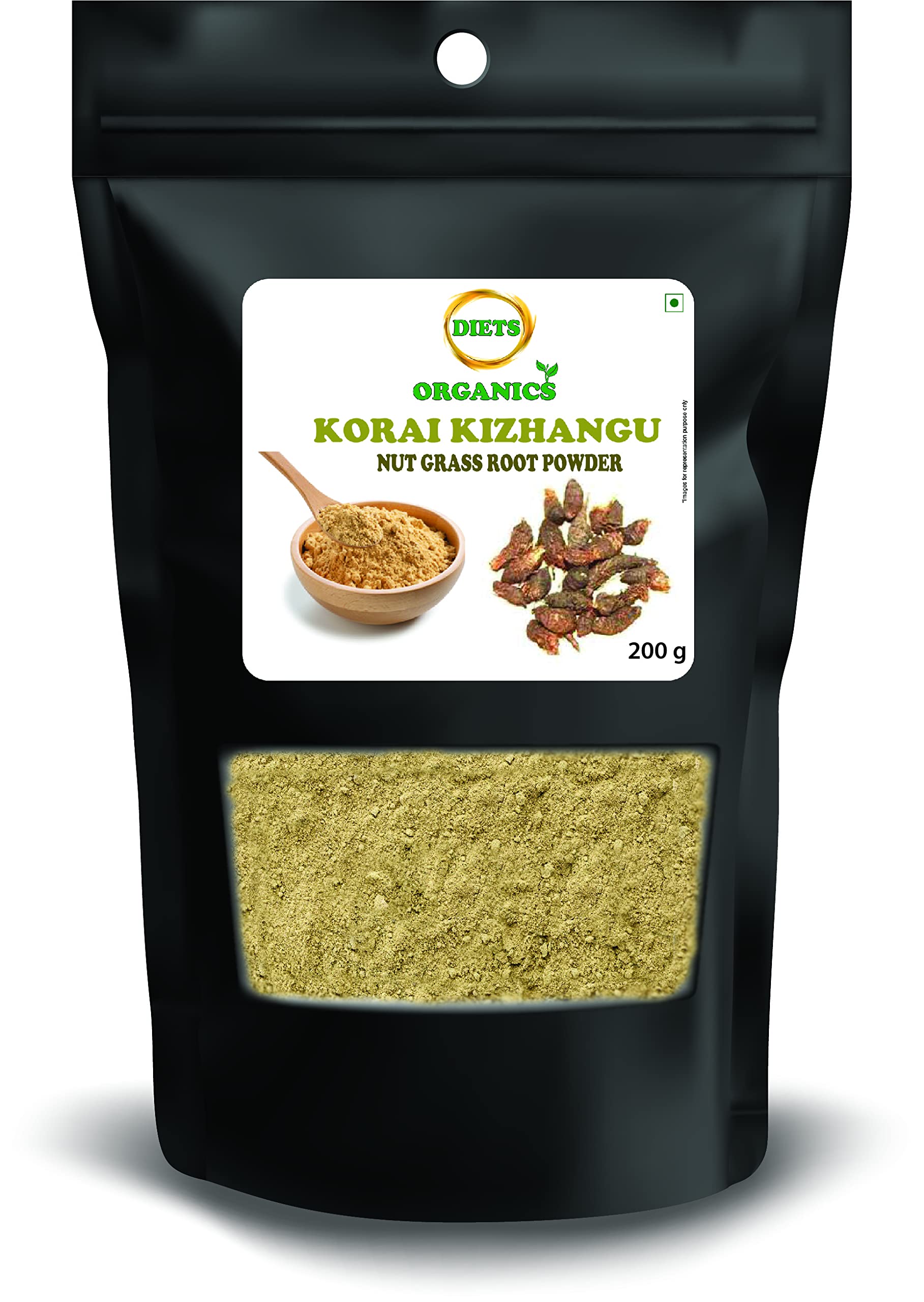DIETS ORGANICS Korai Kizhangu Powder | Nut Grass | Cyperus rotundus | Tuber Powder -200 Gms (B0BCBY5FN8) Amazon Price History, Amazon Price Tracker