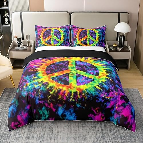 Miniatura 24 de Juego de ropa de cama tamaño King 100% algodón con notas musicales de piano y clave musical, juego de ropa de cama para niños y niñas, diseño retro