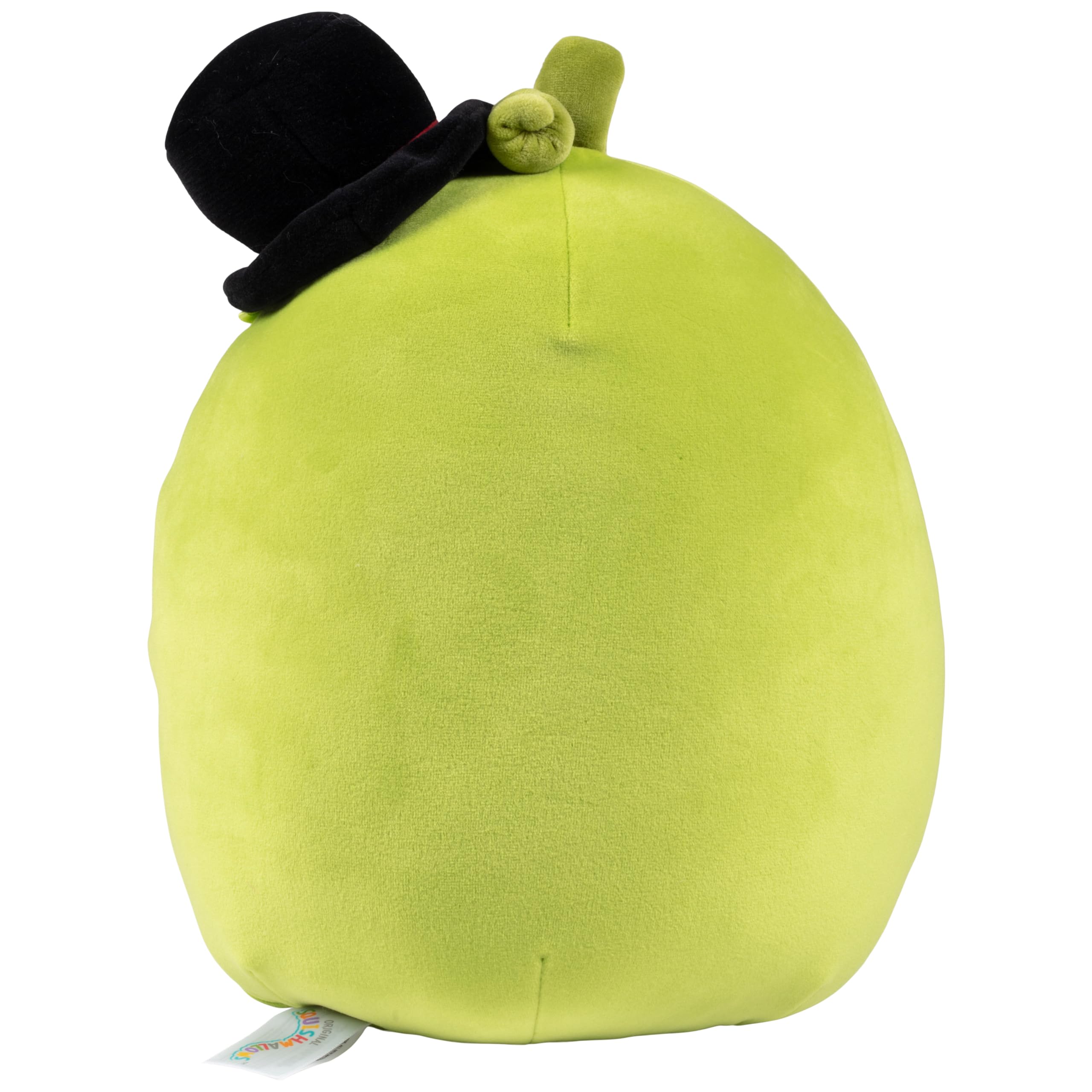 Squishmallows Original 10-Inch Charles The Fancy Pickle - Official Jazwares Plush - Collectible Soft Squishy Stuffed Animal Toy - Add to Your Squad - Gift for Kids, Girls & Boys