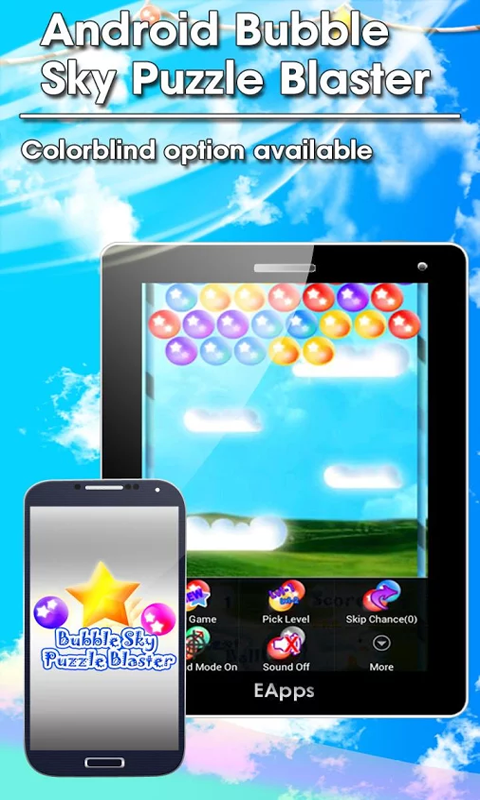 Android Bubble Sky Blaster - App on Amazon Appstore