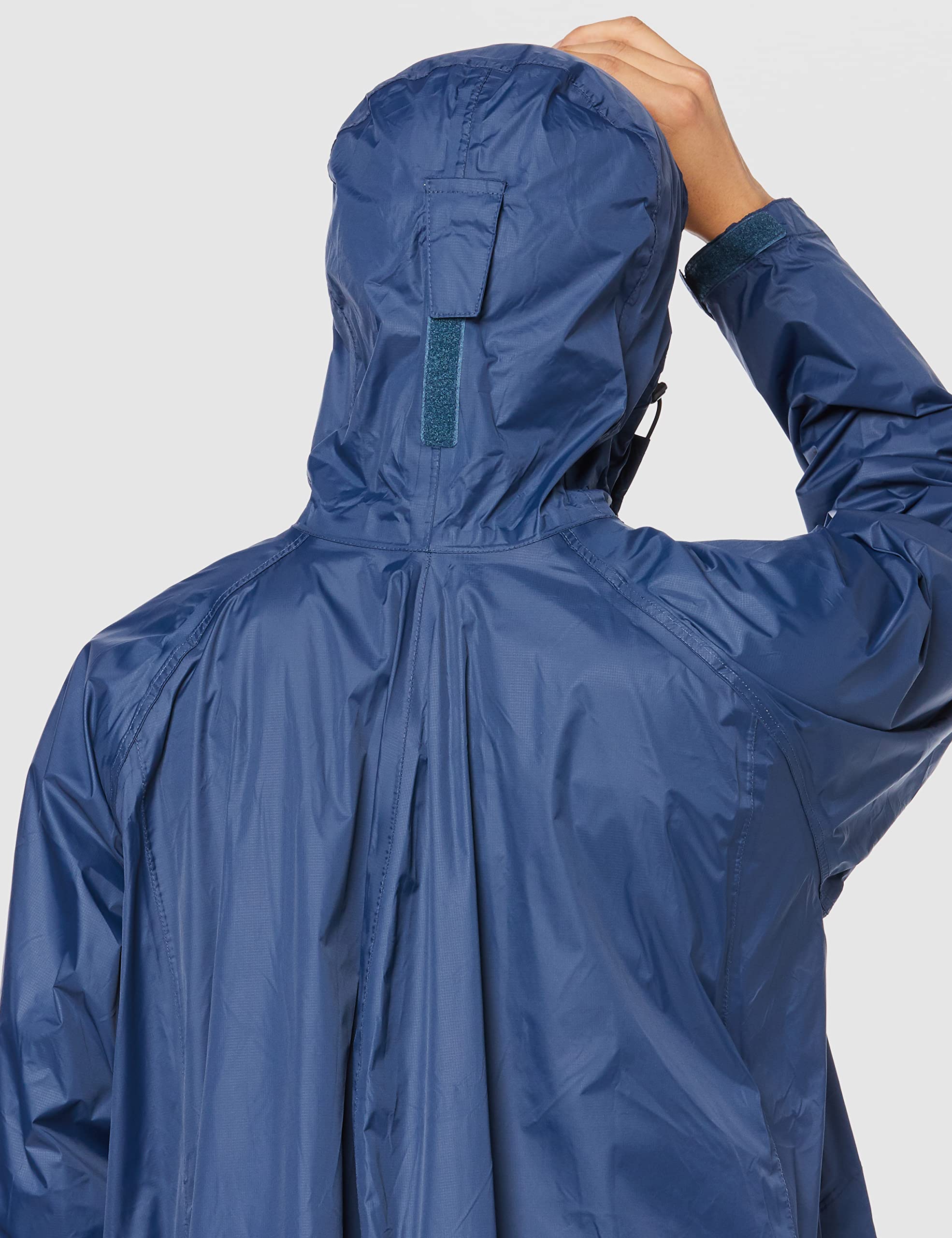 正規品／キャラバン エアリファインライト・レインポンチョ 660ブルー サイズ：M caravan キャンプ